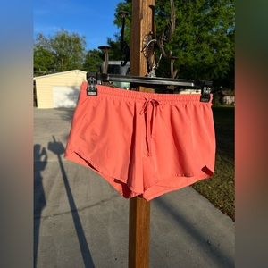 Neon Pink/Orange Athletic Shorts Size S